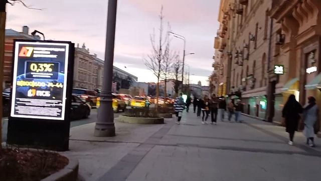 Москва, Садовая-Кудринская улица, апрель 2025 (Moscow, Sadovaya-K