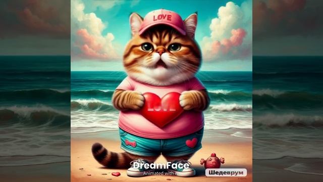 котик на море