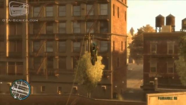 GTA 4 - Unique Stunt Jump #37 - Leftwood (Alderney)