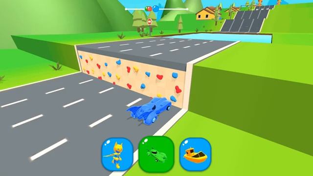 SHAPE SHIFTING🏃♂️🚗🚲🚦All Levels Gameplay Walkthrough Android,ios max P3MJ