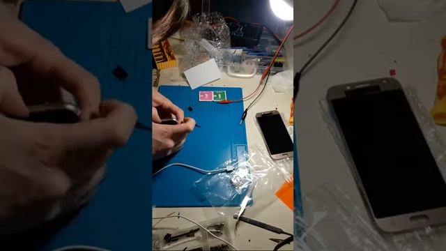 Распаковка (проверка) модуля дисплея на Samsung J5. SMJ530FM Ма?