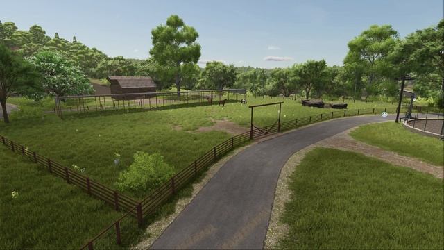 Farming Simulator 25 - Смотрим на карту Riverbend Springs