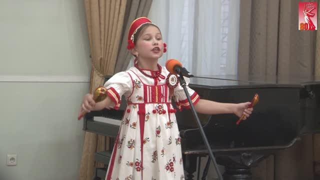«Расписная ложка» (Н.Сухова) - исполняет Ульяна Аниканова