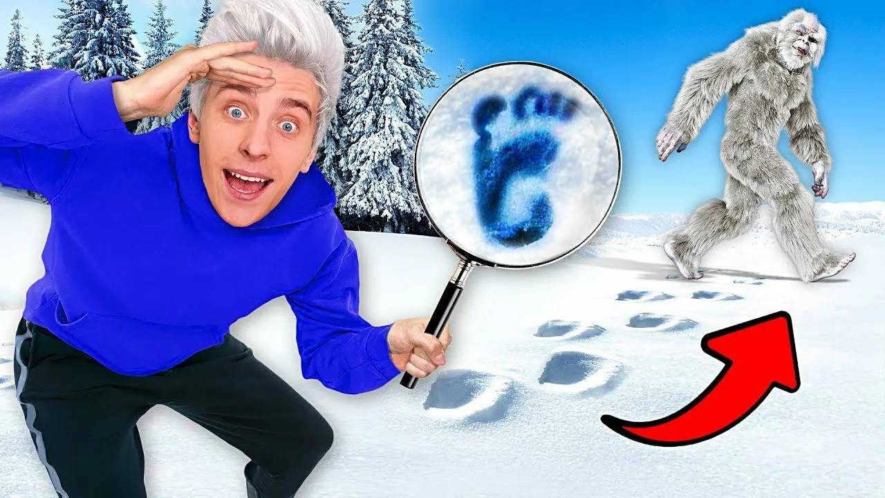 ВЛАД А4 - Нашли Реального СНЕЖНОГО ЧЕЛОВЕКА !
