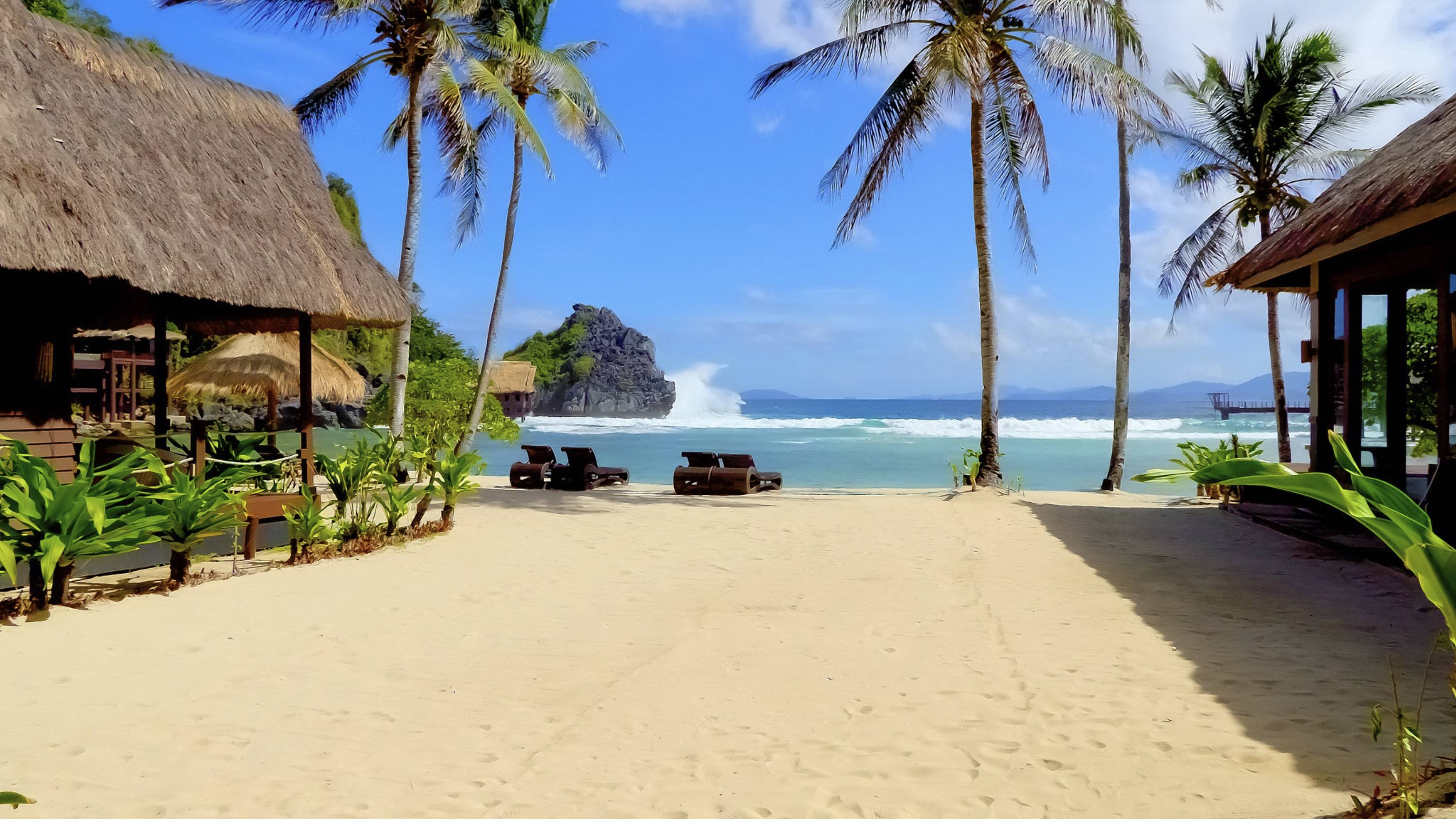 Филиппины, остров  Палаван и отель Cauayan Island Resort [148 секунд о рае].