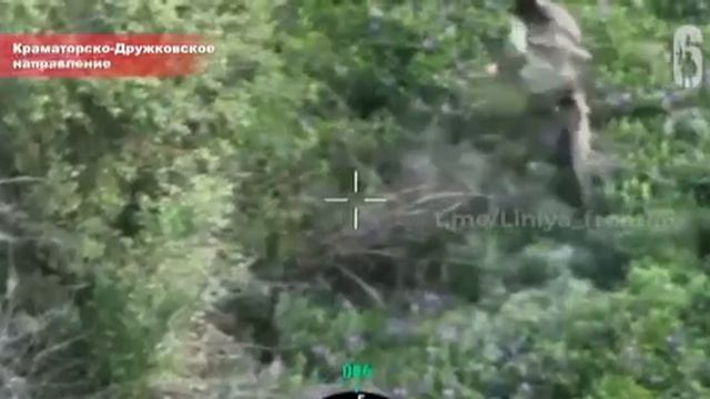 Уничтожение украинских снайперов.