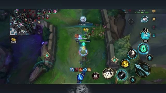 ВИЕГО ЛЕС ЧЕРЕЗ ВАНШОТ - САМЫЙ СЛОМАННЫЙ ЧЕМПИОН | League of Legends Wild Rift