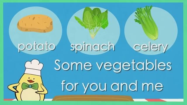 Vegetable Song for kids