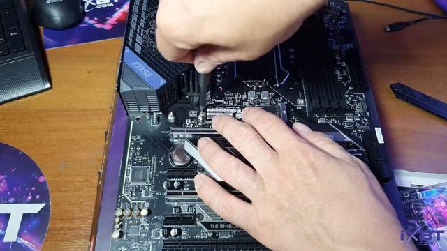 MSI MPG Z590 Gaming Carbon WiFi - Монтаж