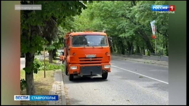 На Ставрополье разгулялся сильный ветер