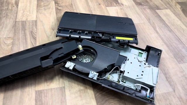 Разборка Sony PS3 SuperSlim