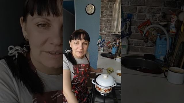 Людмила Фартовая в прямом эфире!✨Суп лапша с креветка