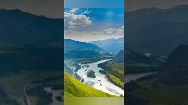 горы Алтая, песня #алтай #природныепейзажи #music #природ?
