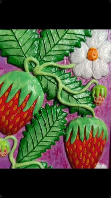 Зеркало "Земляника"🍓🥰