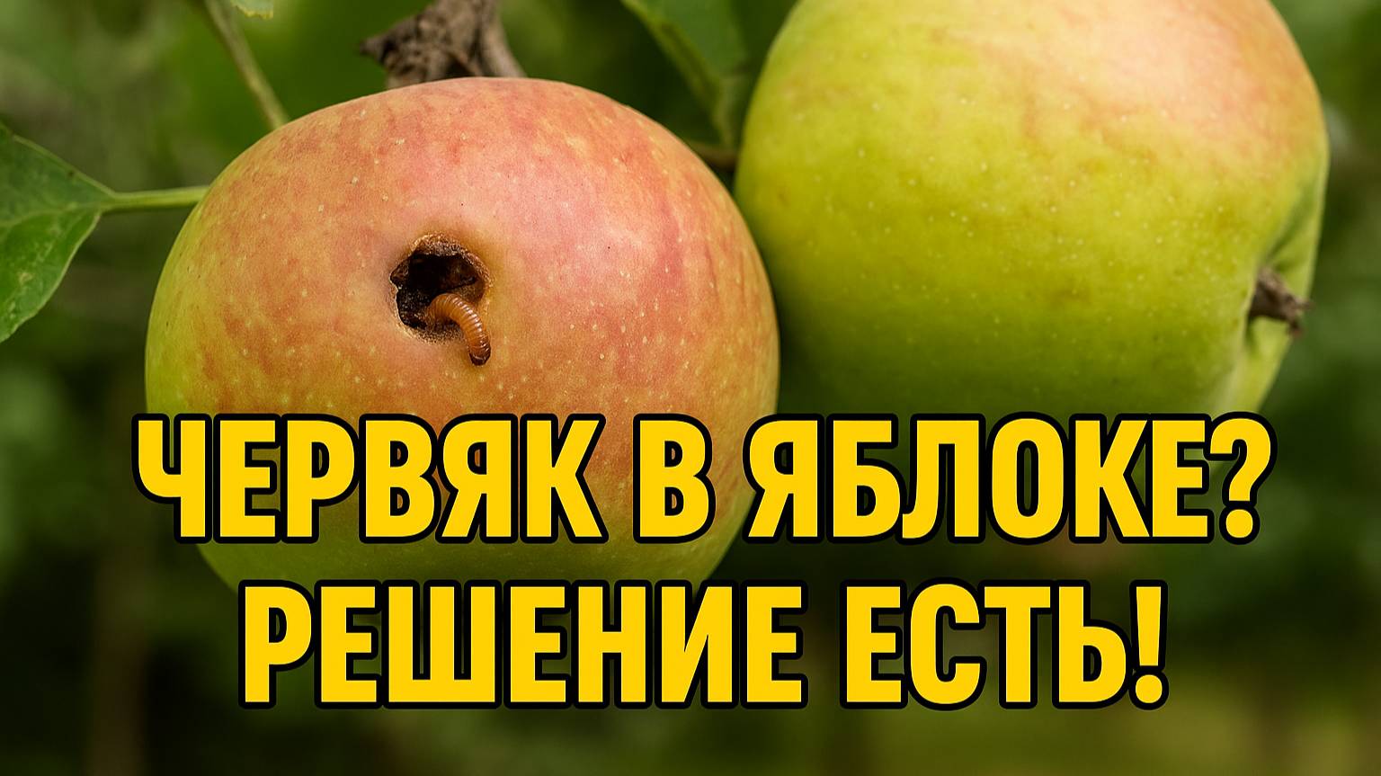 Червивые яблоки на дереве. Яблонная плодожорка, что делать и как бороться с плодожоркой_