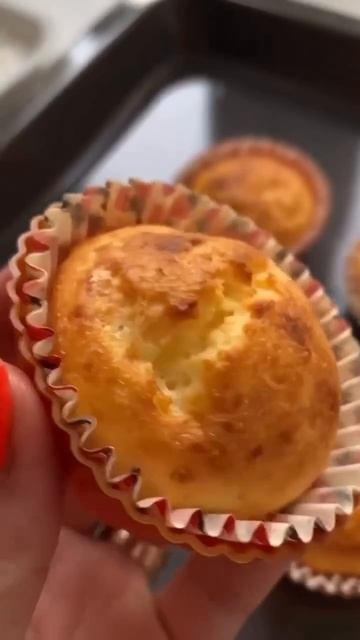 КОКОСОВЫЕ КЕКСЫ ИЗ ТВОРОГА 🧁