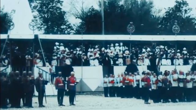 Визит Николая II в Нижний
Новгород.
Закладка памятника Минину и Пожарскому.
Май 1913 года.