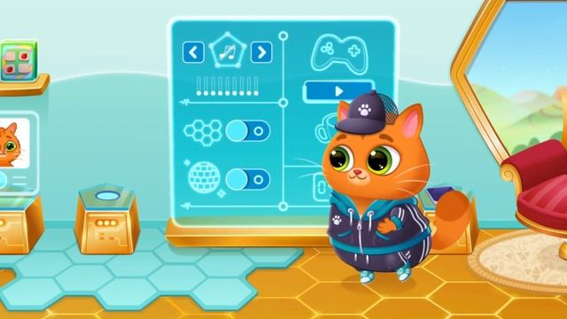 Суровый КОТИК БУБУ 2 №14. Кот спортсмен. Мультик ИГРА п