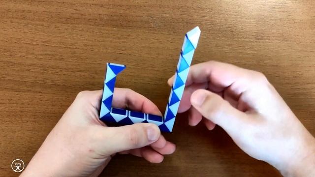 ПРЯМОУГОЛЬНИК №2 из змейки Рубика - схема сборки. Фигу?