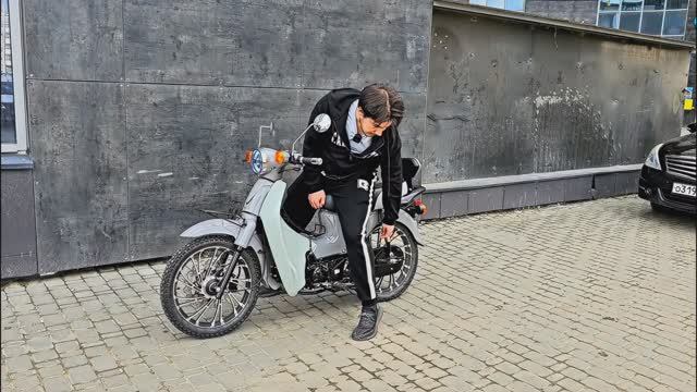 Мопед GATAN. Мотосалон ТАТ МОТО. Часть 135.