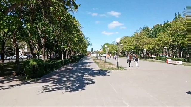 #Волгоград Ремонт фонтанов на бульваре Энгельса.