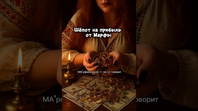 26-05-2025 Шёпот на прибыль от Марфы