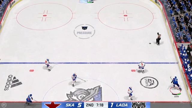 NHL 24 Карьера за ХК ЛАДА №23 Матч против СКА