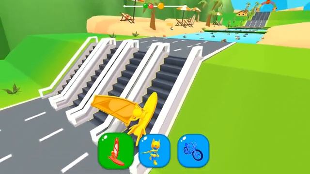 SHAPE SHIFTING🏃♂️🚗🚲🚦All Levels Gameplay Walkthrough Android,ios max XKT3M