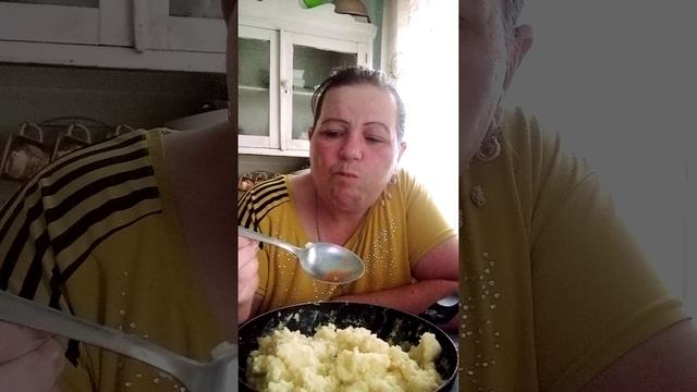 МУКБАНГ. Пюрешечка любимая...