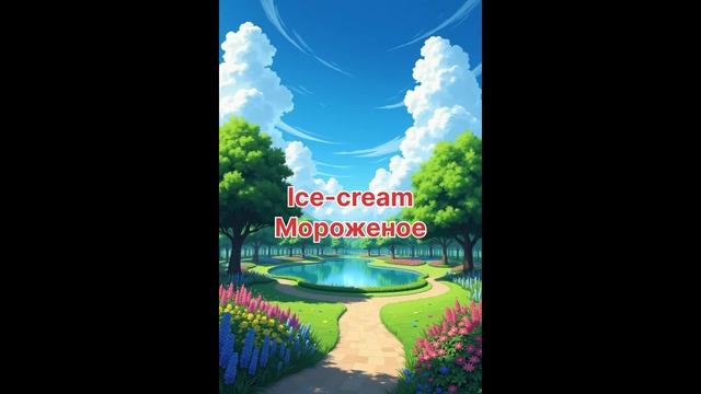Английский язык для детей.  Слова на тему лето.