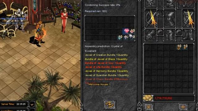 MU Online: Как создать Crystal of Socket