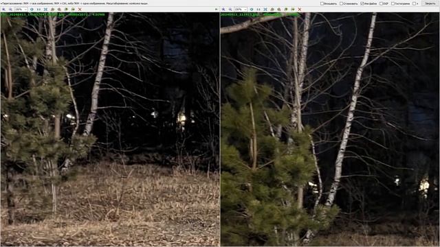 Сравнение ночных фото Pixel7Pro Samsung S21Fe Snapdragon 888