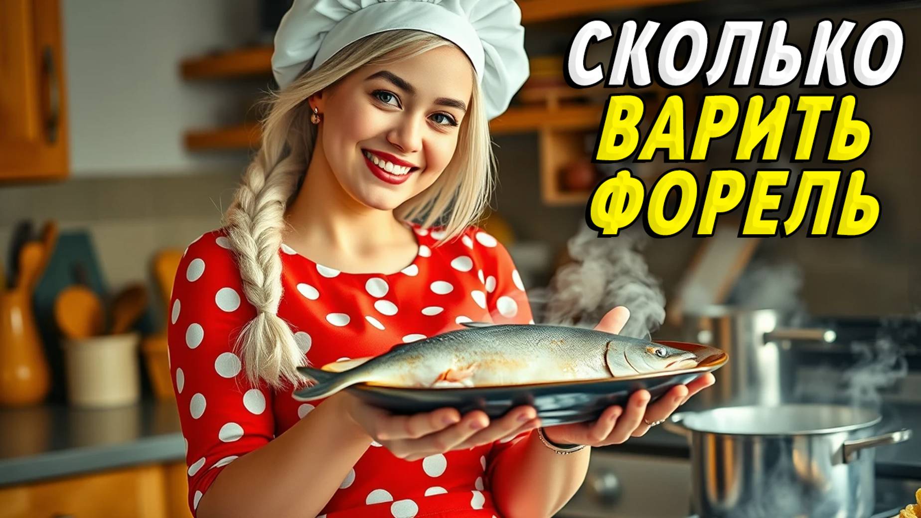 Сколько варить форель