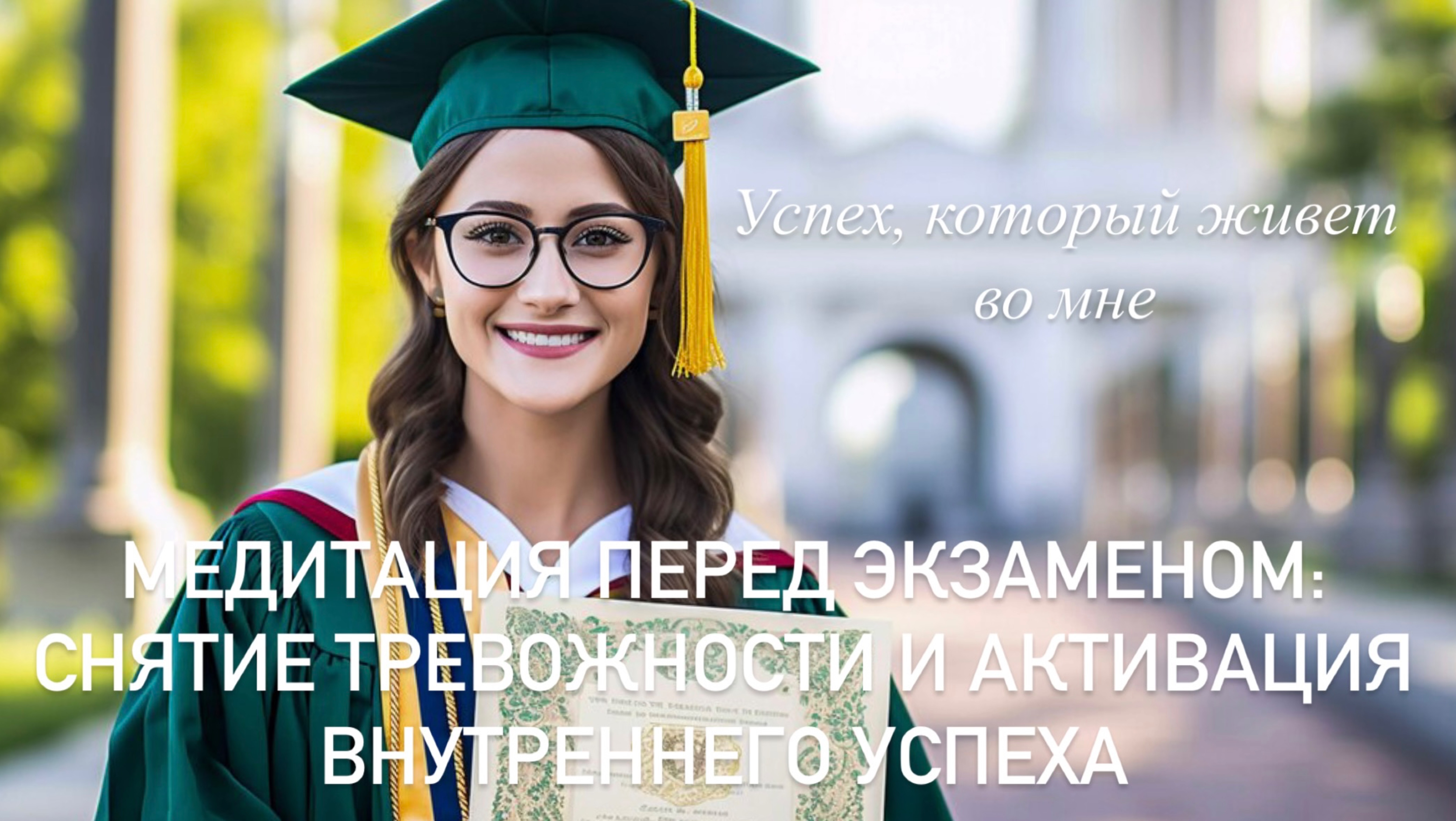 Медитация перед экзаменом: снятие тревожности и активация внутреннего успеха