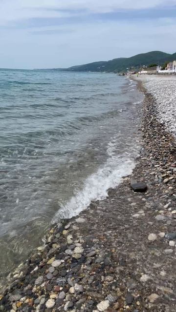 Лазаревское Чёрное море чисто но холодное 26 мая 2025г #аринаморесочи #море #лазаревское