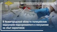 Полицейские задержали подозреваемого в покушении на сбыт наркотиков