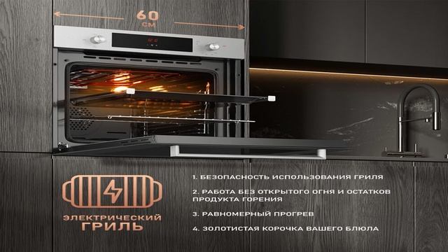 Лучшие газовые духовые шкафы 2025