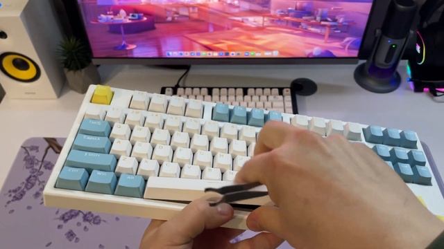 Fl.eSports як завжди ТОП! Механічна клавіатура FL GP87 з Hotswap