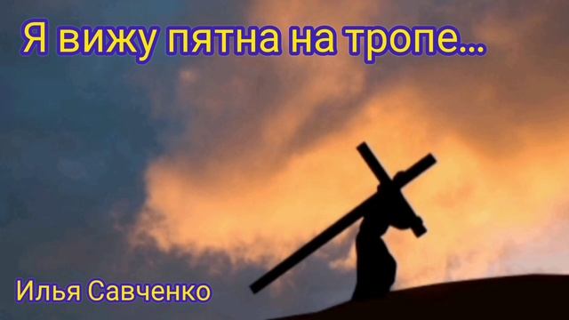 Я вижу пятна на тропе / Илья Савченко