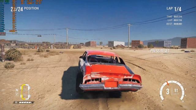 Wreckfest 2 - Низкие настройки, ГТХ 1060 3ГБ