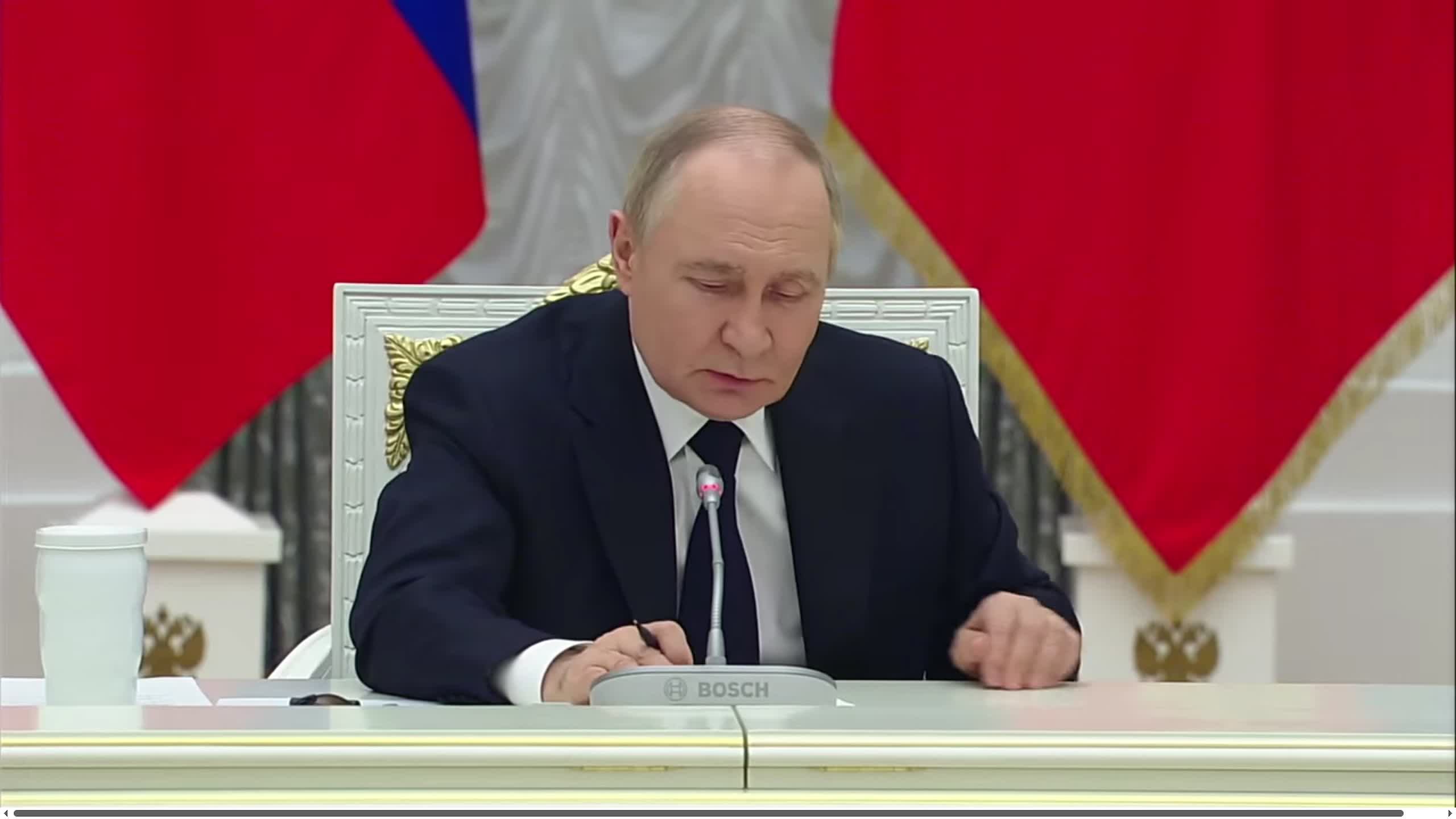 Встреча Владимира Путина с предпринимателями: прямая трансляция