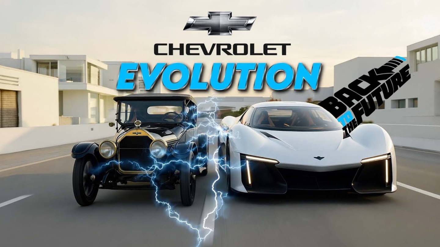 Эволюция автомобилей Chevrolet | Преобразование с 1913 по 2045 за 4 минуты