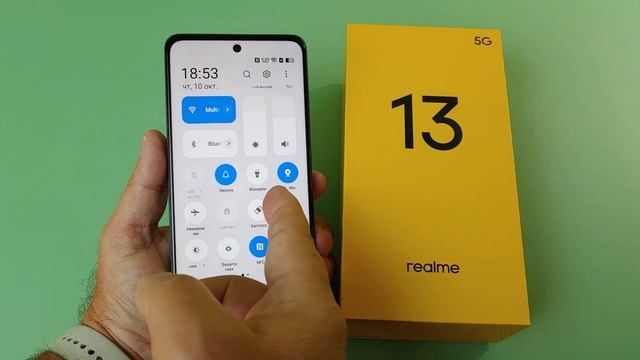 Новинка! realme 13 5G 12256Gb Распаковка и Первое Знакомство
