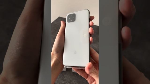 Google Pixel 4, 128Gb, белый. Оригинал. Новый. Open box. Неактивирова