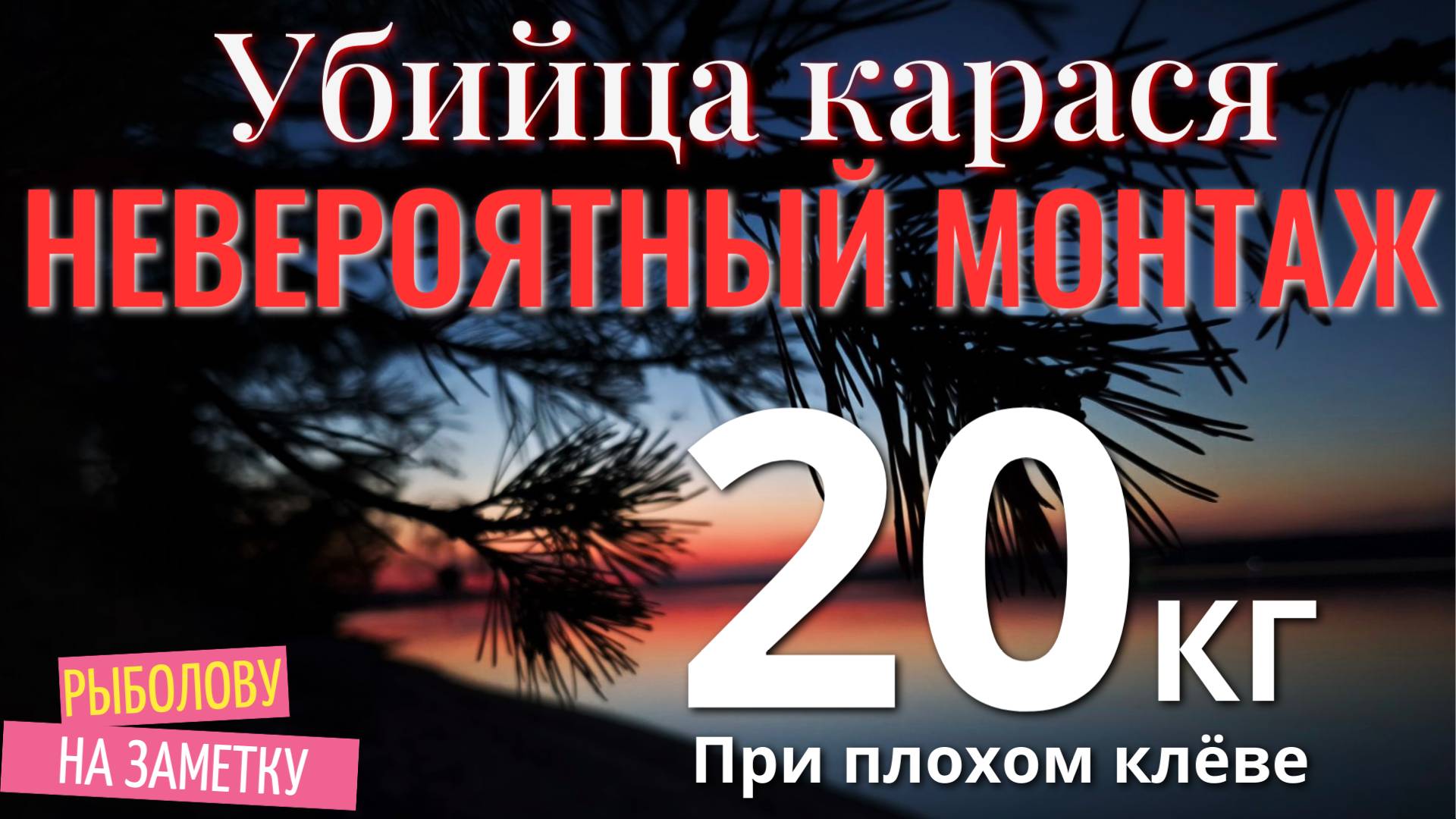 Невероятная снасть для донной ловли. УБИЙЦА КАРАСЯ! Настрой сделал рыбалку! Тонкости! Часть 1-я