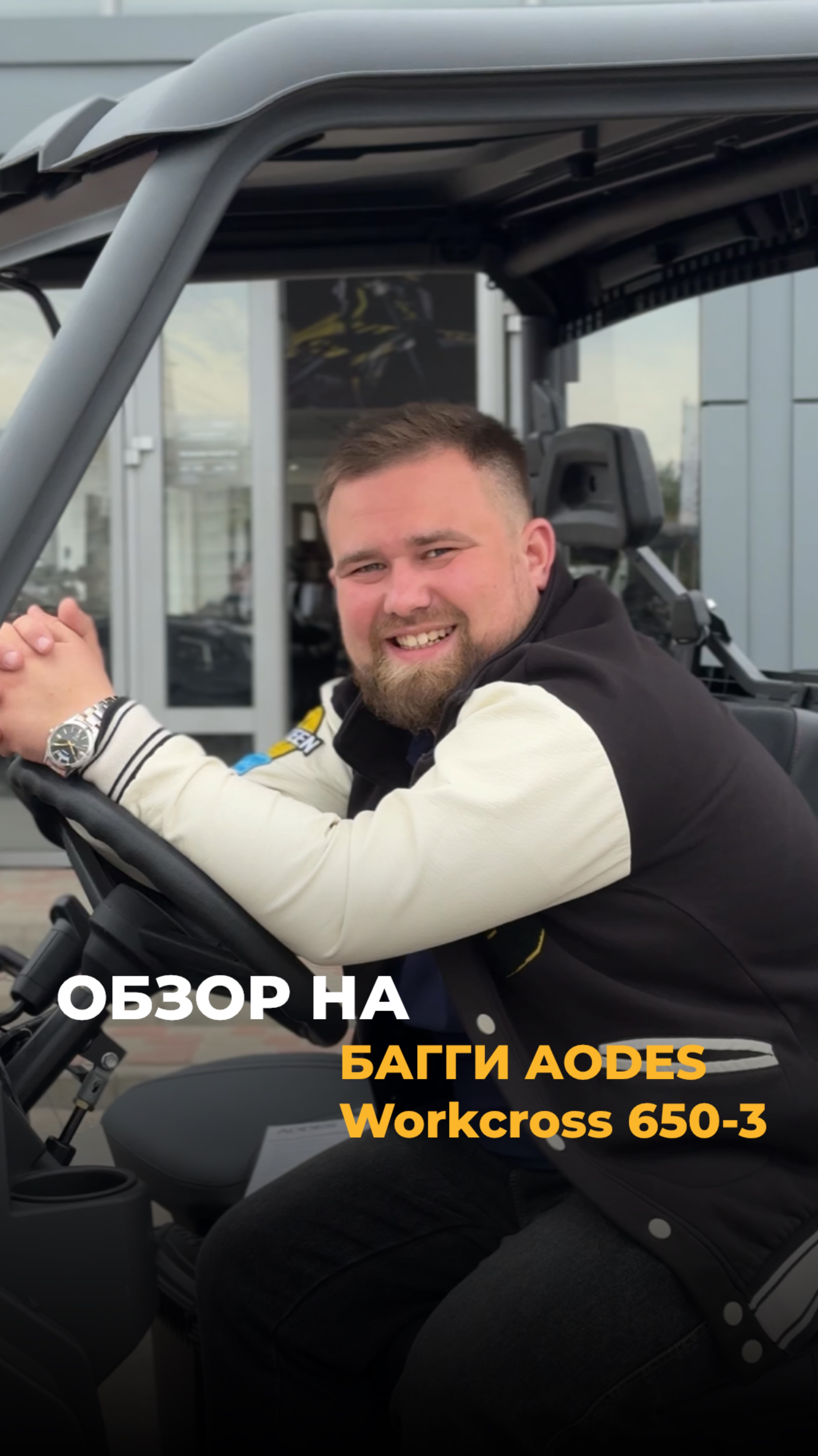 Приготовься к приключениям с мощным багги AODES Workcross 650-3!