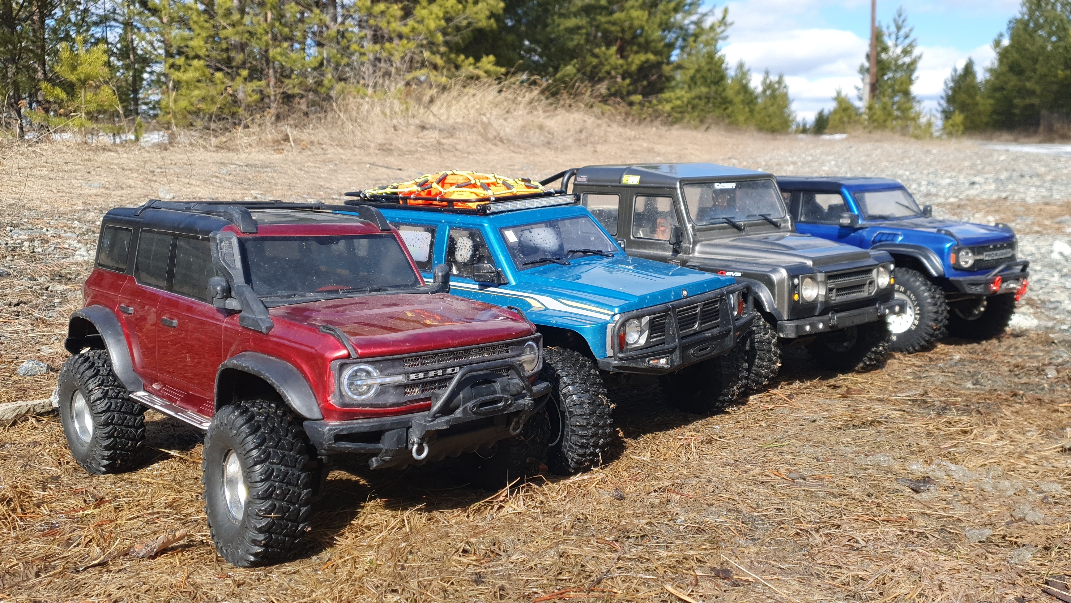 Штурм крутого подъёма на RC машинах!