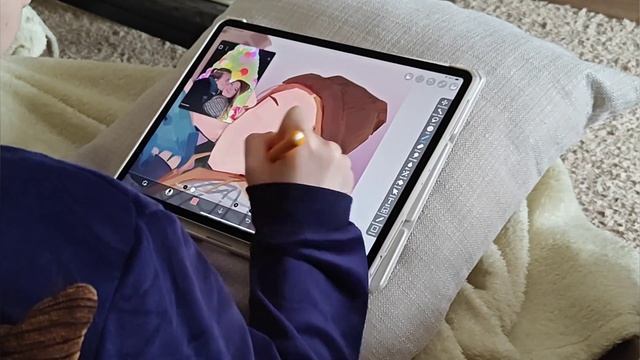 ПРОЦЕСС РИСОВАНИЯ ВЛЮБЛЕННОЙ ПАРЫ в ibisPaintX на iPad | Digital a