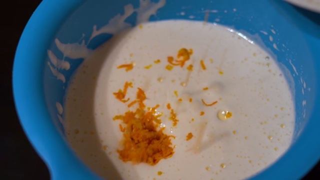 Апельсиновый пирог с цедрой