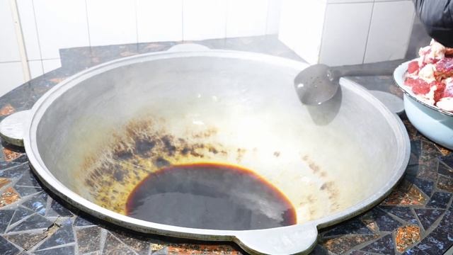 Узбекистан еда настоящих джигитов "Халиса" мясная каш?